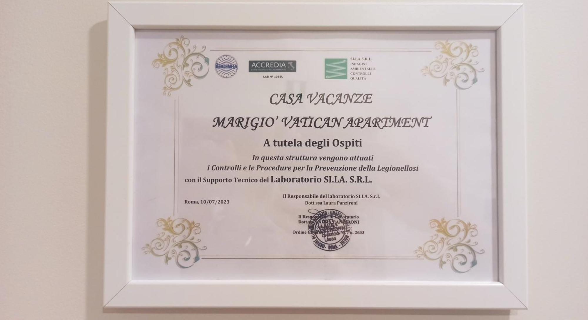 Marigio Vatican Apartment Roma Ngoại thất bức ảnh